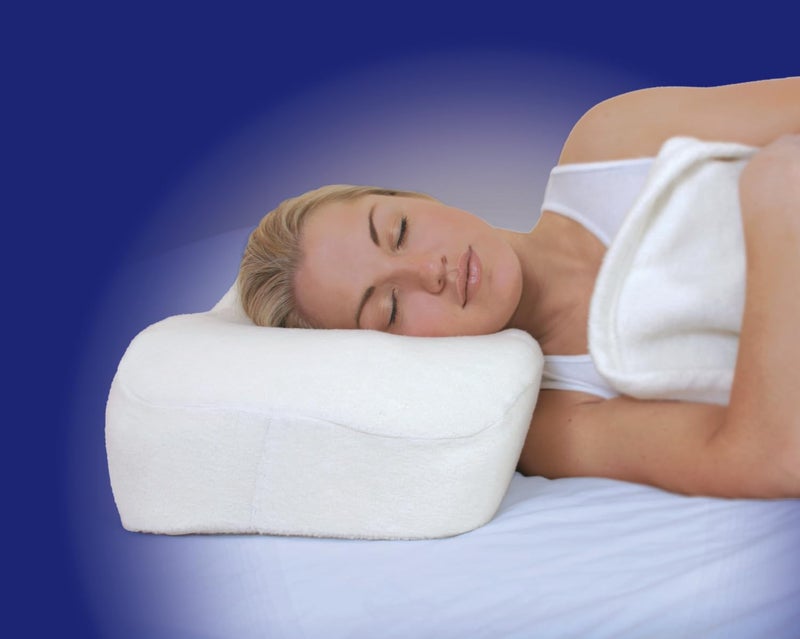 SleepRight Splintek SleepRight Side Sleeping Pillow â€“ SleepRight Memory Foam Pillow â€“ Best Pillow for Sleeping On Your Side â€“ 24" x 4" Standard Size - Image 2